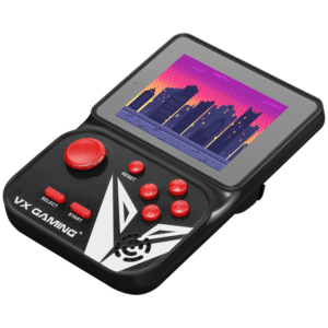 VX Gaming Nostalgia Series Handheld Retro Game Station with 4GB Micro SD - Black