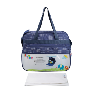 Little One Jennifer Series Diaper Bag 20l - Navy