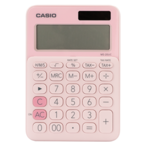 Casio MS-20UC - Desktop Calculator - 12-Digit - Pink
