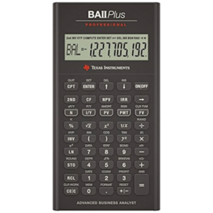 Texas Instruments BA II Plus Professional Financial Calculator