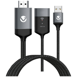 Volkano Pitch series Wired and Wireless Casting cable for Android and iOS