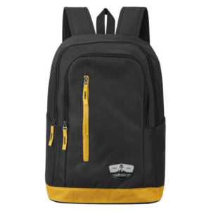 Volkano Splash 15.6" Laptop Backpack - Char/Gold