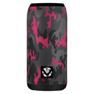 Volkano Stella Series Bluetooth Speaker - Pink Camo Design
