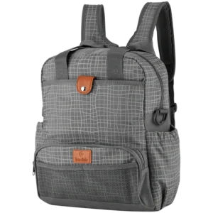 Totes Babe Wavy Series Diaper Backpack Grey