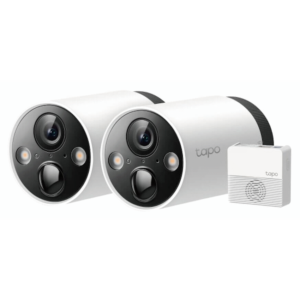 TP-Link Tapo C420S2 2K Smart Wire-Free Security Camera, 2 Camera System