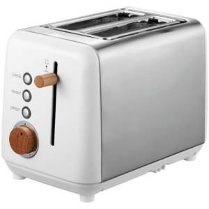 Boden Stark Anson Collection 2 Slice SS Toaster - White
