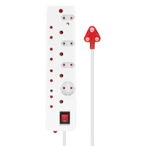 Ellies 8-Way Medium Surge Multiplug 0.5m