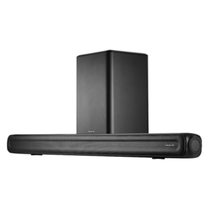 VolkanoX Supersonic Series 2.1 200w Soundbar System with Wireless Subwoofer - Black