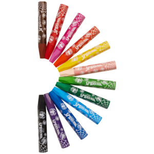 Spiderman 12 Oil Pastels Multi