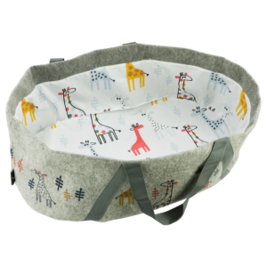 Totes Babe Giraffe Baby Carrier - Grey