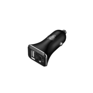 Pro Bass on the Go Dual USB + Type-C 12w Car Charger