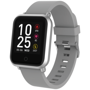 Volkano Active Tech Serene Series Watch with Heart Rate Monitor - Silver