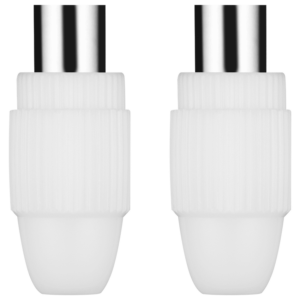 Volkano 1x Male 1x Female Coax Plugs