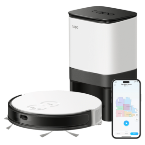 TP-Link Tapo RV20 Mop Plus Robot LIDAR Vacuum, 2600 mAh