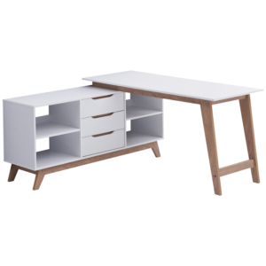Everfurn Lunar Office Desk - 2 Boxes