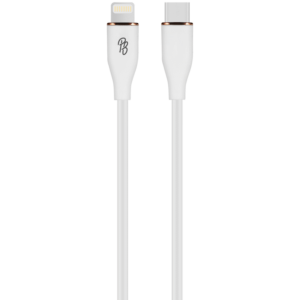 Pro Bass FlexiCord Series 2m 27w Type-C to Lightning Charging Cable - White