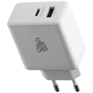Pro Bass RapidCharge Series 32w Dual USB and Type-C Wall Charger