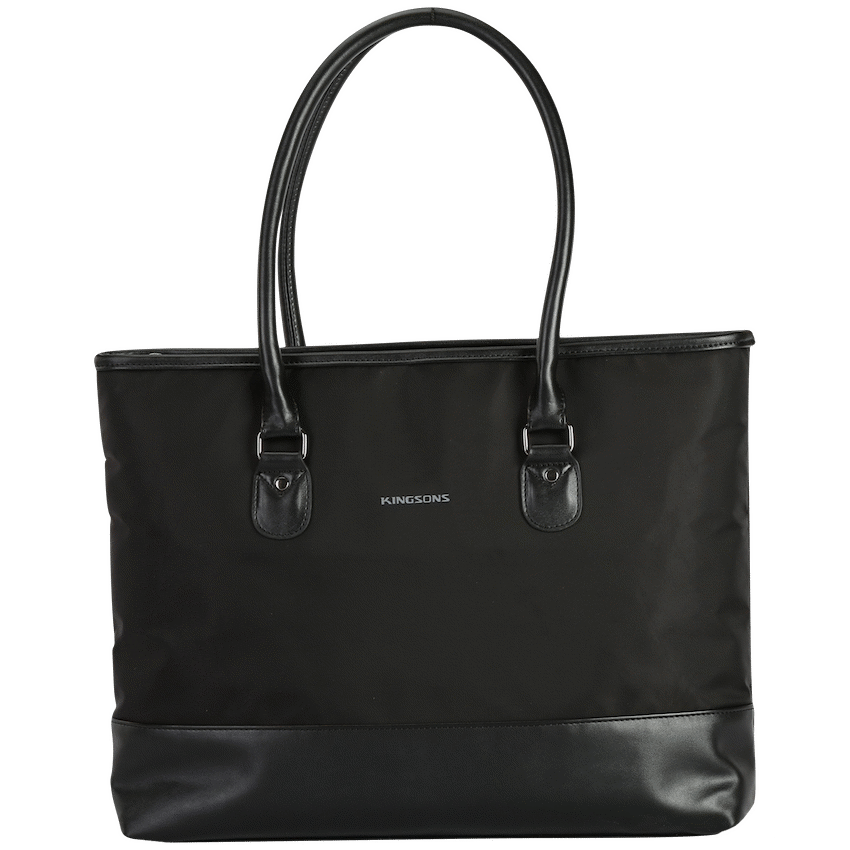 Kingsons 15.6" Classy series Black ladies shoulder bag