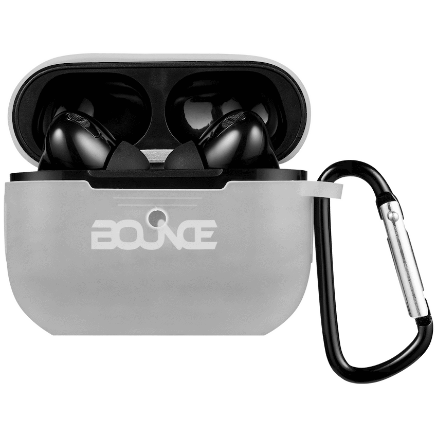 Bounce Clef X True Wireless Earphones + Silicone Accessories - Black
