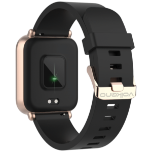 Volkano Jewel Series Women's One Touch Smart Watch - Black