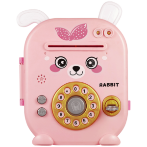Volkano Kids Rabbit Series Money Saving Vault - Pink