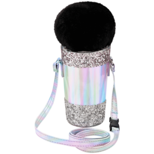 Quest Microphone Crossbody Bag - Silver