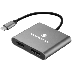 Volkano Expand Series USB-C to Dual 4K HDMI Adaptor