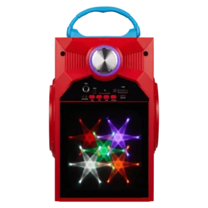 Marvel Spider-Man Galaxy LED Stars Karaoke Machine with Microphone