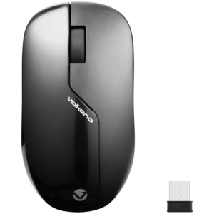 Volkano Ruby Series Wireless Mouse Black