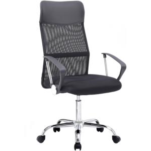 Everfurn Remington High Back Office Chair - Black