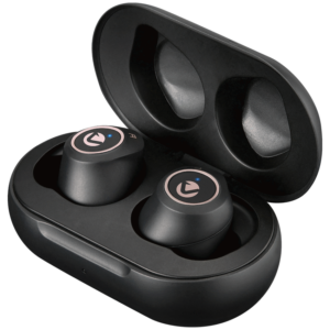 Volkano Taurus Series True Wireless Earphones with Charging Case - Black
