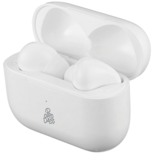 Pro Bass Pulse Buds True Wireless Earphones with Charging Case - White