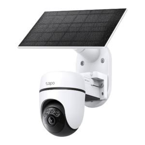 Solar-Powered Pan/Tilt Security Camera Kit