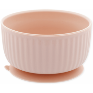 Echo Baby Silicone Suction Bowl - Rose