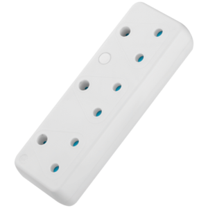 Ellies 3-Way 3-Pin Adaptor