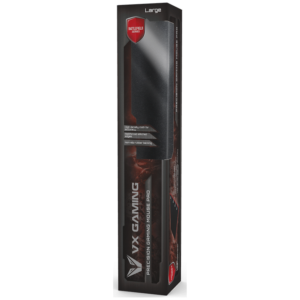 VX Gaming Battlefield series gaming mousepad - Extra large black/red - 550mm