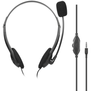 Volkano Chat 2 Stereo Headset with Boom Microphone