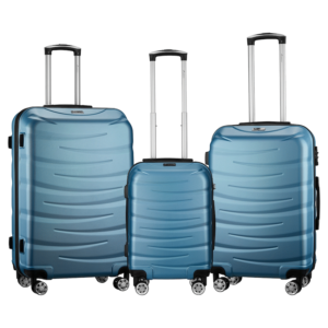 Travelwize Arrow ABS 3Pc Luggage Set - Seafoam.