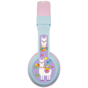 Volkano Sidekick Series Wired Kiddies Headphones with Share Port - Lavender/Light Blue