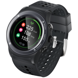 Volkano Active Tech Alpha Plus Series Multisport GPS Round Shape Smart Watch - IP68, Extra Strap