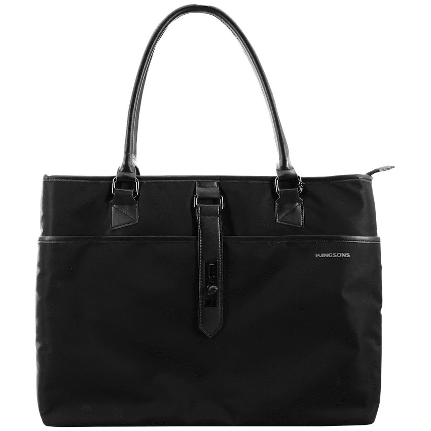 Kingsons Bella 15.6" Laptop Shoulder Bag - Black