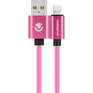 Volkano Fashion Series Lightning Cable 1.8m - Pink