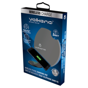 Volkano Deft Series Wireless Phone Charge Pad (CF)