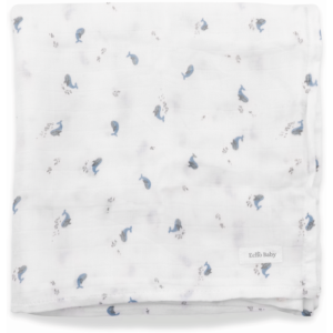 Echo Baby Muslin Swaddle Blanket - Ocean