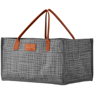 Totes Babe Wavy Series Nursery Caddy Grey