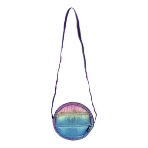 Quest Puffer Cross Body Bag - Purple