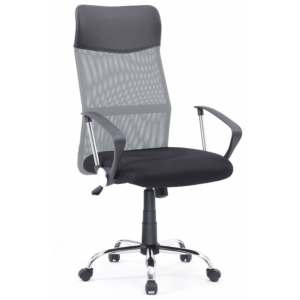 Everfurn Remington High Back Office Chair - Grey/Black