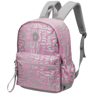 Quest Love-letter Backpack Pink