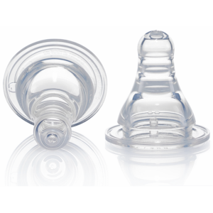 Pigeon Flexible Slim Neck Nipple 2 Pc (Y)