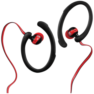 Volkano Sports Earphones Black/Red